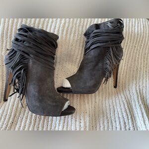 Vince Camuto fringe heels